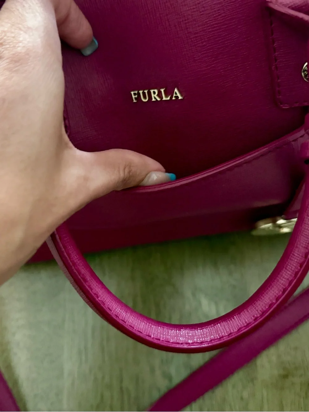 Furla Linda Medium Satchel Pinky
